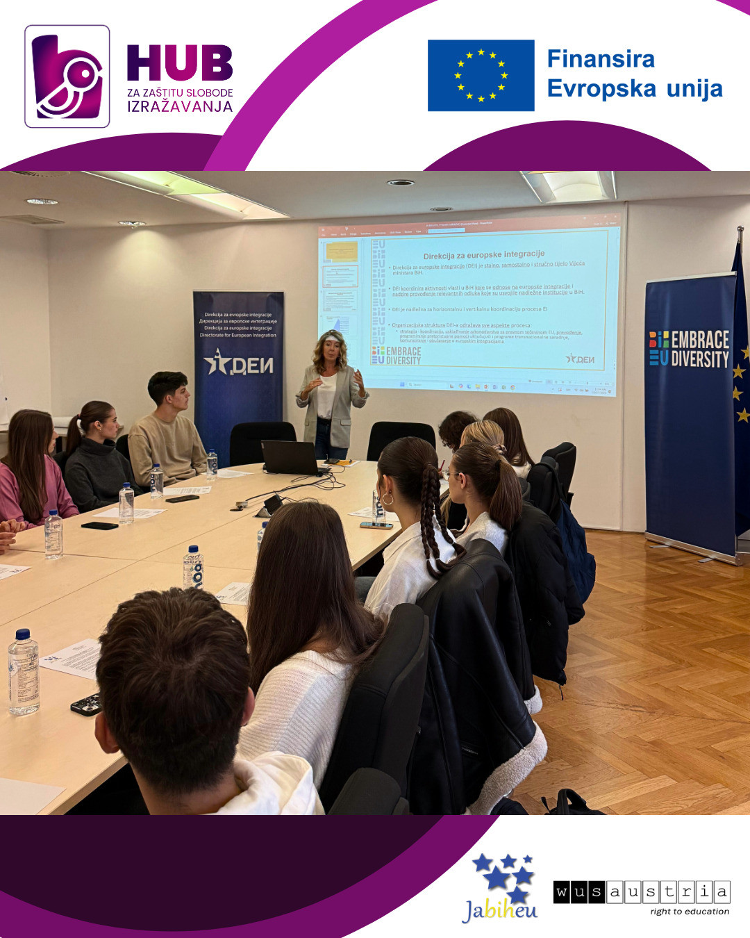 Evropske integracije očima mladih: Posjeta Direkciji za evropske integracije BiH