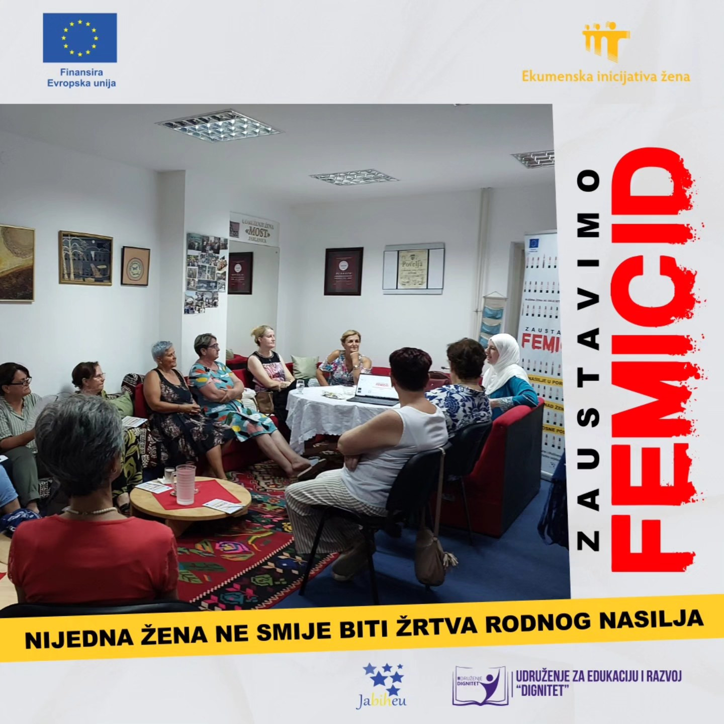 Radionica u Jablanici - Unapređenje pravne i socijalne matrice za sprječavanje femicida i rodno zasnovanog nasilja u BiH