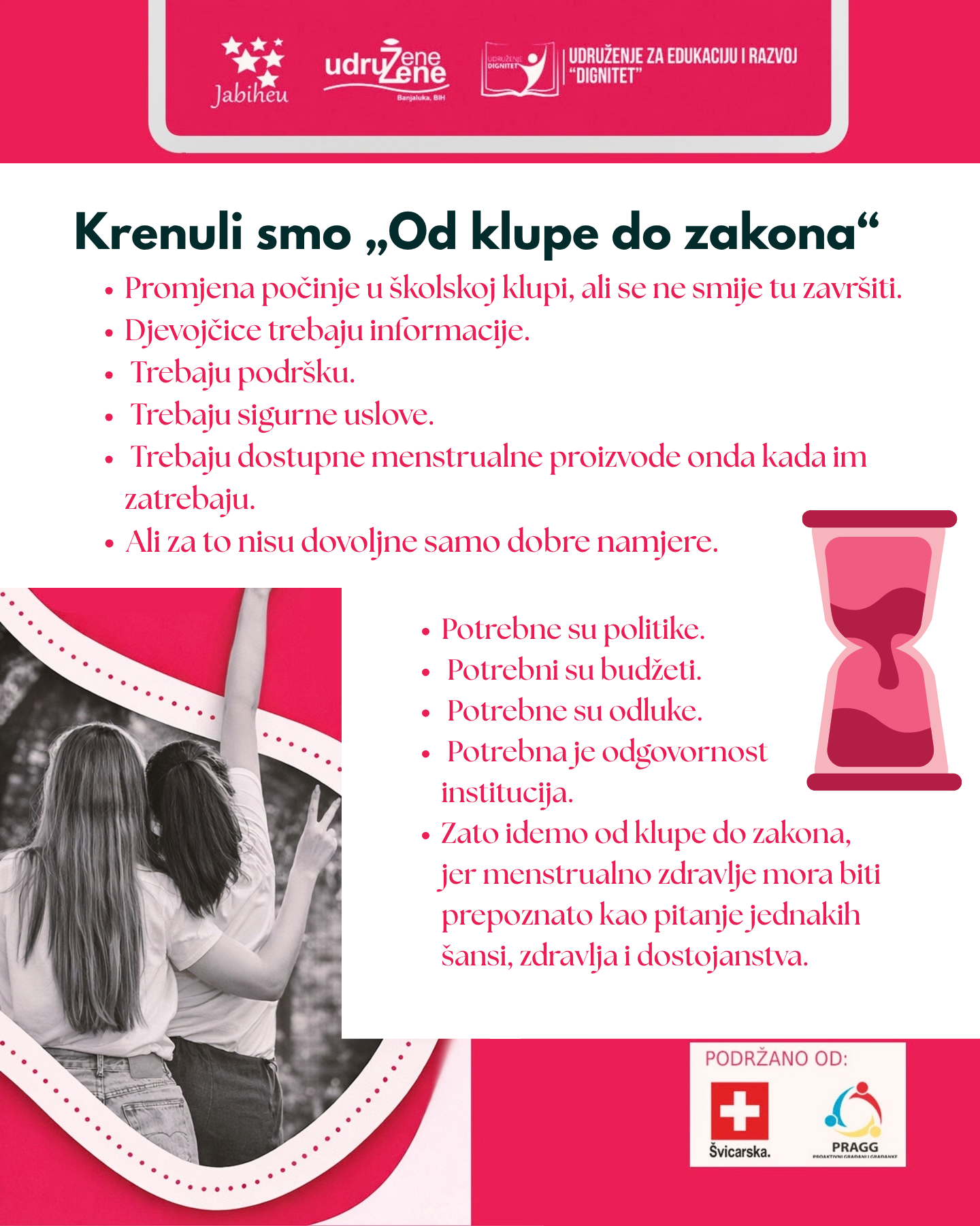 Krenuli smo „Od klupe do zakona“